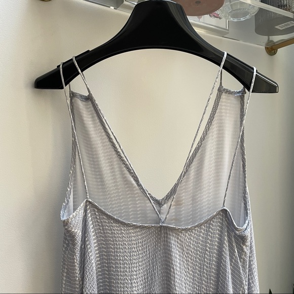 Derek Lam 10 Crosby Split Strap Maxi Dress w/ Pockets - Picture 6 of 9